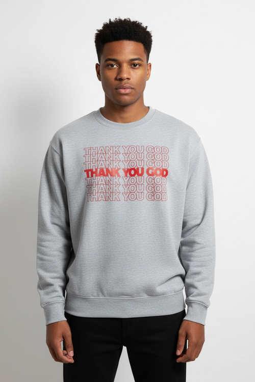 TYG Grey Pullover.