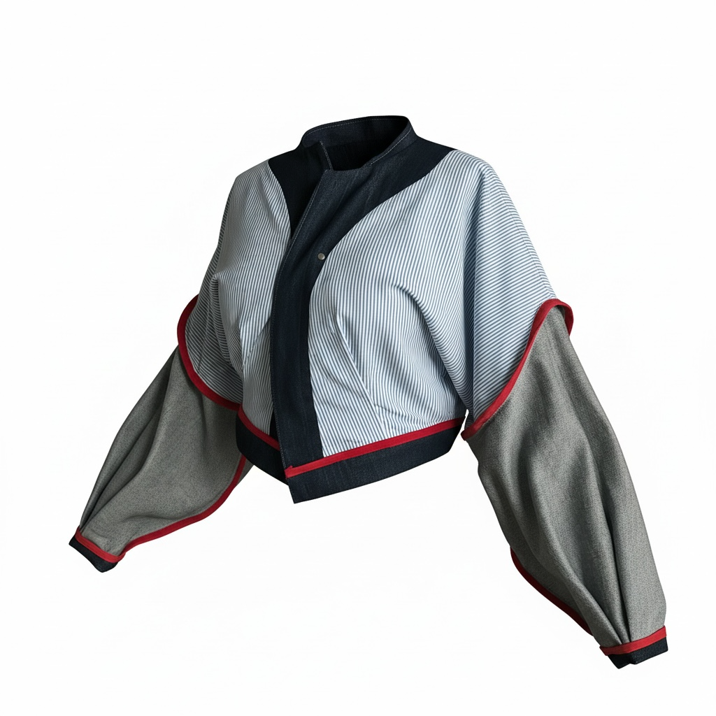 Held in Denim Jacket.